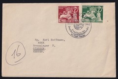 Germany | 1942 | SG 806-807 | Good Used on Cover