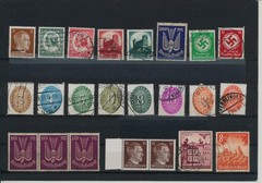 Germany, Deutsches Reich, Nazi, liquidation collection, stamps, Lot,used (BA 38)
