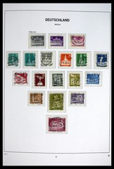 BERLIN Germany 1948-1990 Used Key Items Overprints Signed Stamp Collection