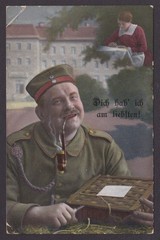 GERMANY 1915, Postcard Patriotic Dich hab‘ ich am liebsten!, Fieldpost, WWI