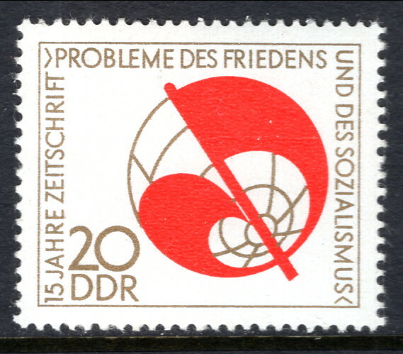 DDR #Mi1877 MNH 1973 Magazine Peace Socialism [1490]