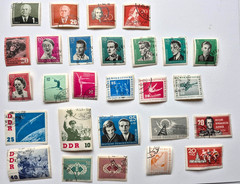 GERMANY (DDR) stamps Lot of 27 1958-1962 All Different