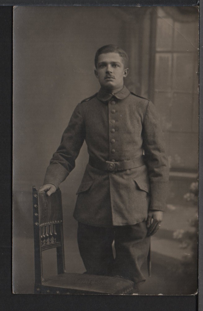 ✔️ GERMANY REICH WWI SOLDIERS EXCELLENT RARE AGED MILITARY POSTCARD