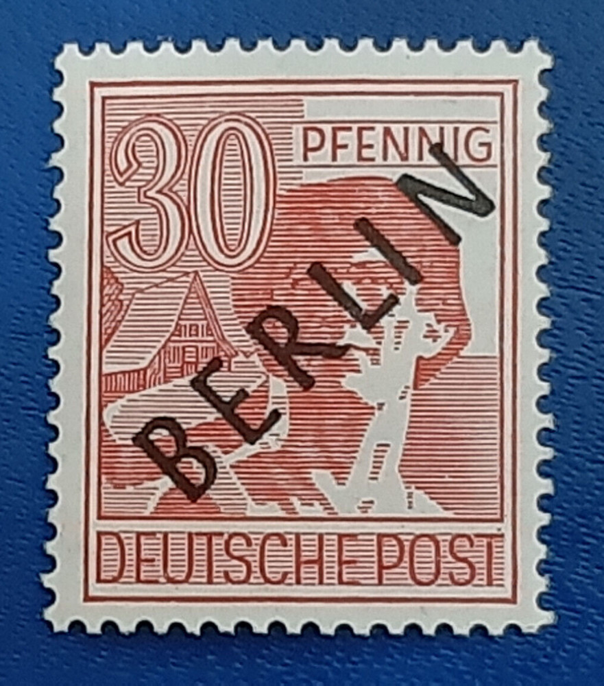 Germany Stamp Berlin 30 Pfennig 1948 Schlegel BPP Mi. Nr. 11 (20879)
