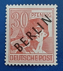 Germany Stamp Berlin 30 Pfennig 1948 Schlegel BPP Mi. Nr. 11 (20879)