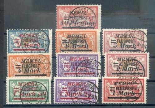 Memel 98/107 Set Or Individual Values Luxury Used (M0405)