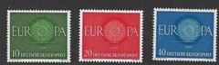 Germany 1960 EUROPA ISSUE SC 818-20 MNH
