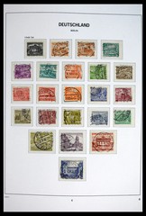 BERLIN Germany 1948-1990 Used Key Items Overprints Signed Stamp Collection