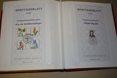 Album of 96 German Ersttagblatt ETB First Day Covers from 1975 to 1982