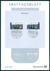 GERMANY FDS ETB 2008/32 BRIDGES BRIDGE SWITZERLAND AARGAU #