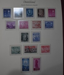 DDR COLLECTION 1949-1990 COMPLETE MNH IN 4 HINGELESS ALBUMS SEE DESCRIPTION