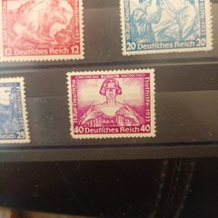 Germany Stamps Scott B49 To B57 MH Complete Wagner Opera Rare VF Set SCV $429.