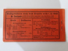 Germany Deutschland Stamps BOOKLET complete 1940, Third Reich Nazi WWII era – B