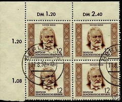 EAST GERMANY, (GDR/DDR), MICHEL N° 103-106 CANCELED TO ORDER (CTO)