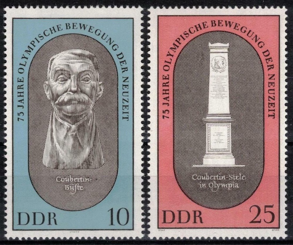 DDR #1123-1124 MNH