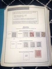 Vintage Germany Stamp Collection German Empire Bavaria Saar Wurttemberg Hamburg