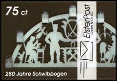 ElsterPost: MiNr. 20, „Christmas: 280 Years Schwibbogen“, Set, postfisch