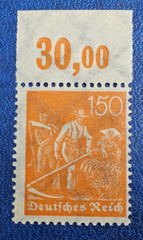Stamp Germany Deutsches Reich 150 Pfennig 1921 Mi. Nr. 189 [🇩🇪35579]