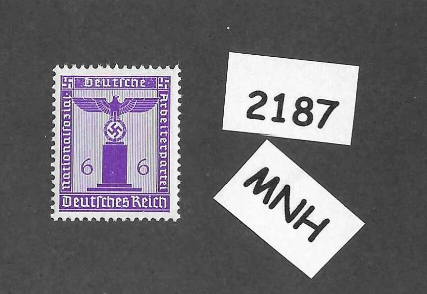 #2187 MNH WWII Germany stamp Sc# S16 / 1942 PF06 issue / Official Third Reich