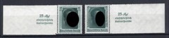 Third Reich 648+650 Block Single Stamps** MNH Mint Never Hinged 38EUR (74955)
