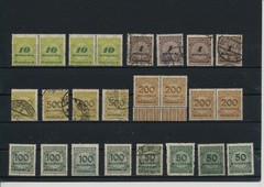 Germany, Deutsches Reich, Nazi, liquidation collection, stamps, Lot,used (NU 43)
