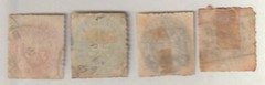 Prussia – Germany – 1861 – Embossed Arms – SG 26, 28, 30, 34 (165)