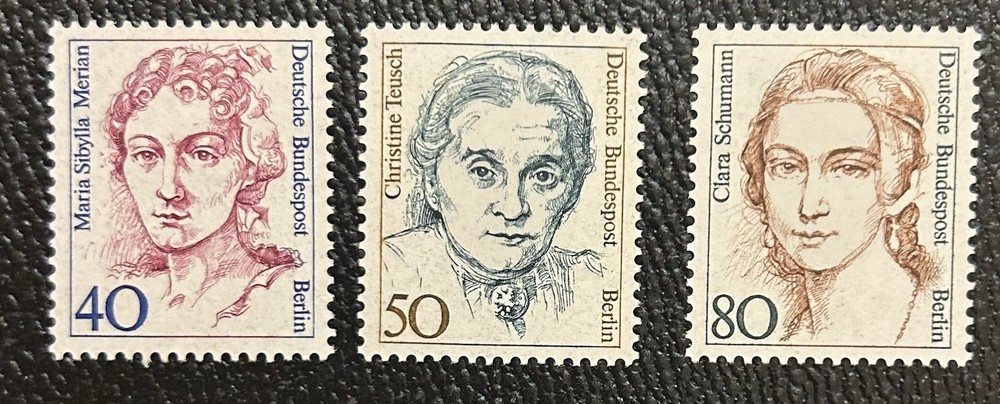 Germany Berlin: 1986. Set of 3, SC# 9N-547-48 & 52 MNH. # 09-07211