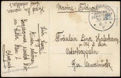 Germany WWI 1915 Navy SMS Posen MSP53 Feldpost Patriotic Cover 75481