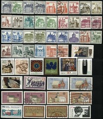 GERMANY Deutsche BundesPost Stamps Postage Collection 1977-1991 Used Mint LH