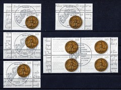 Bund 2511 Postmarked Full Imprint Corner Margin Strip/Sheet Block BRD 2006 Used