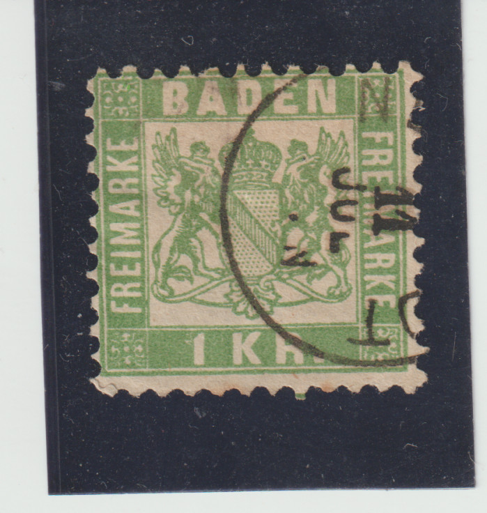 Baden Scott #26 Used 1868