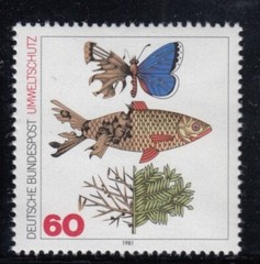 WEST GERMANY Preservation of the Environment MNH stamp