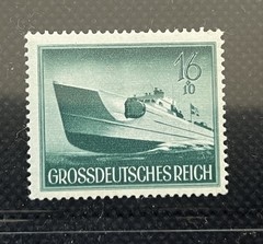 1944 German Reich „Heroes Memorial Day“ set Stamps Deutschland Briefmarken