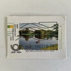 5 Germany stamps~2015-2018~Automobile~Mercedes Benz 220S~Wartburg 1.3~lighthouse