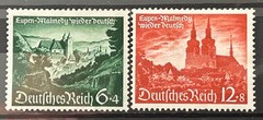 1940 German Stamps set Mi:DR748-749 Malmedy Eupen MH* Mint /648a