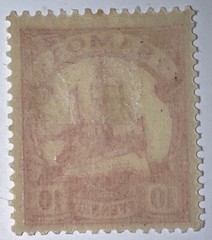 Travelstamps: GERMANY SAMOA STAMPS Kaiser’s Yacht 10pf Mint Original Gum Hinged