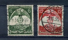 German Reich WW II : Nürnberg Parteitag set from 1935 – used