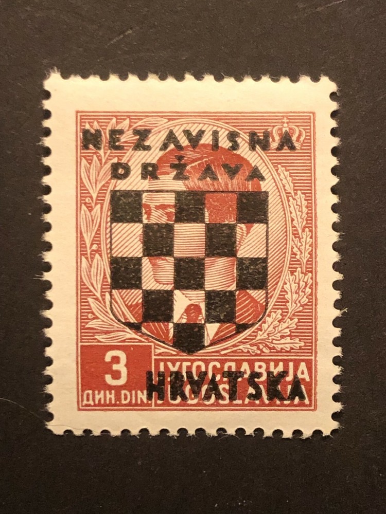 GERMANY CROATIA WWII-GERMAN OCCUPATION, 3 Din. MNH /s3 #426