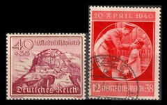 Germany: Lot 159: (Stamp details below) Scott 2024 Catalog Value $27.55