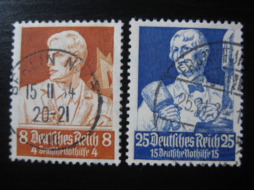 THIRD REICH scarce used stamp lot!
