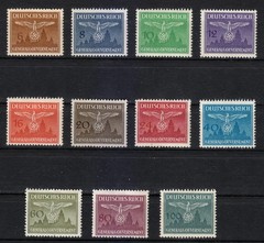 Poland OCCUPATION 1943 MNH Mi 25-36 Sc NO25-NO36 Reich’s Eagle Cracow Castle **