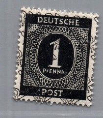 Allied Occupation BiZone Mi.Nr I/II mint never hinged