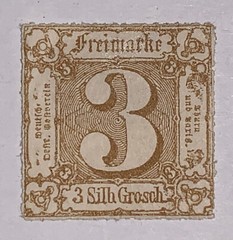 Travelstamps: 1859-1860 Germany Thurn & Taxis Stamps Scott # 12 MOGH