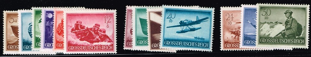 GERMANY – SCOTT # B257-B269 – MNH