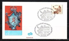 Germany 1982 cover Goethe & 150 todestag Briefmarken Salon BSV Merkur 02 Writer