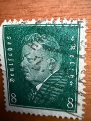 11 Early German Stamps 1 1923 others 41-45 (4 used)