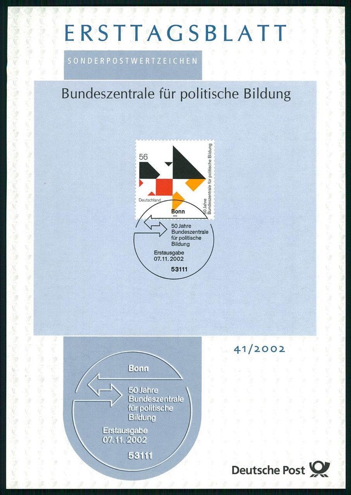 GERMANY FDS ETB 2002/41 FEDERAL AGENCY FOR CIVIC EDUCATION
