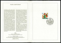 GERMANY FOLDER 1992/27 FAMILIE KINDER KIND CHILDREN