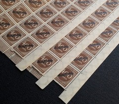 DR Deutsches Reich/German Empire Official Full sheets Mi № 80 MNH 1923 High CV!
