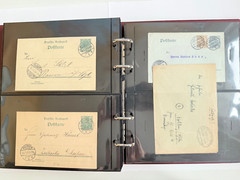 Saxony Briefe-Sammlung Vorphila – German Reich Approx. 200 Piece IN 2 Albums